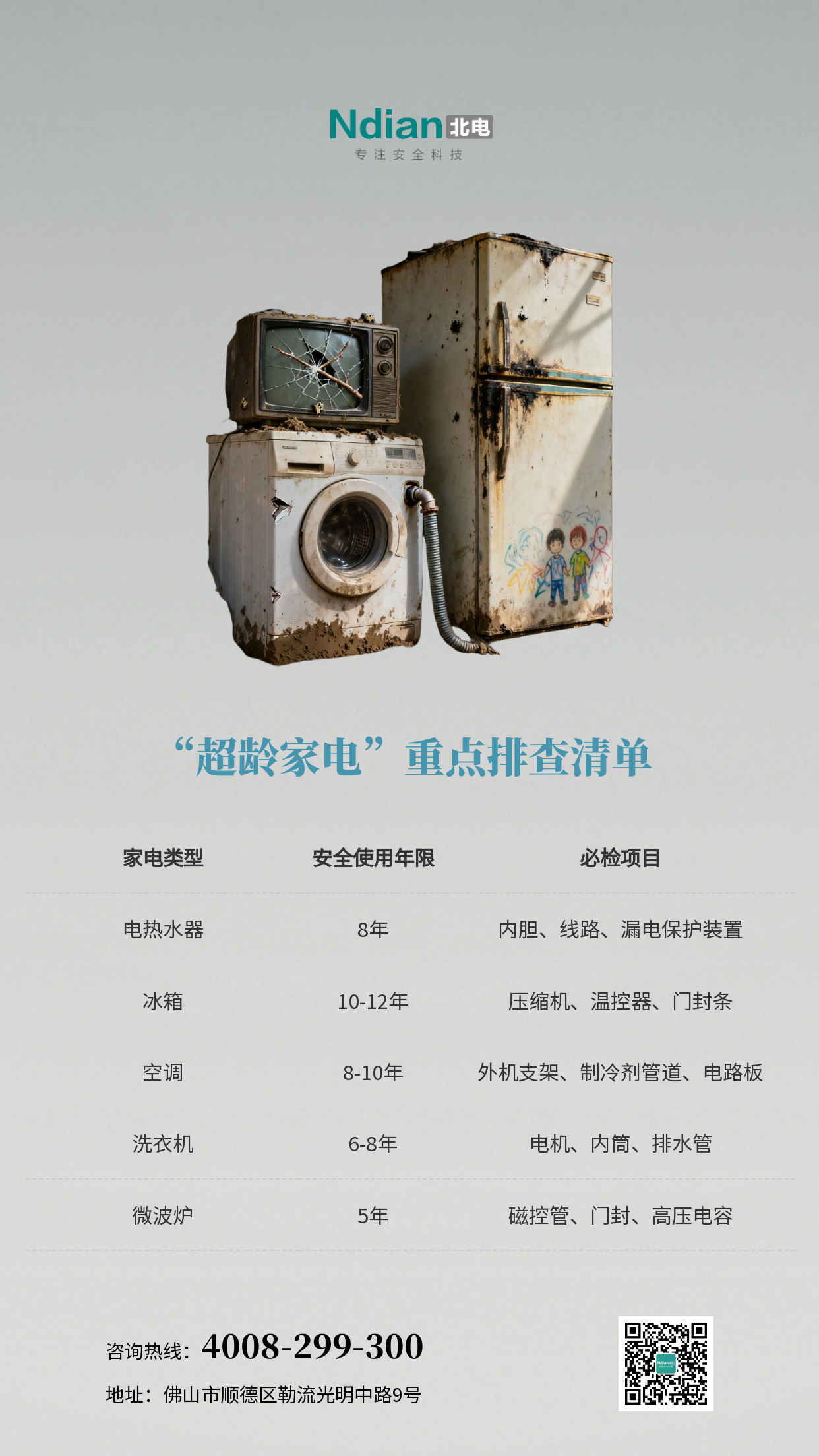 “超齡”家電不是“老當(dāng)益壯”，而是“定時(shí)隱患”！